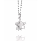 Naszyjnik srebrny z gwiazdką - Biżuteria DallAcqua