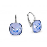 Kolczyki srebrne kryształyBarete w kolorze Light Sapphire
