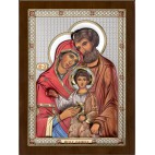 Ikona Święta Rodzina - obraz 16,5 cm*21,5 cm